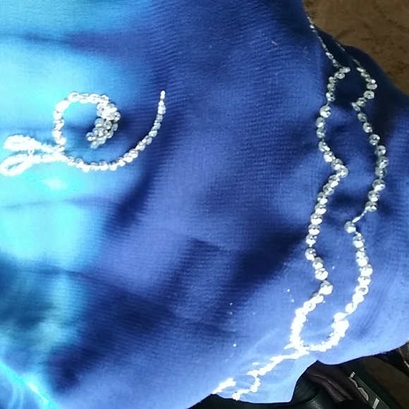 Tall custom made sari dress - Picture 4 of 7